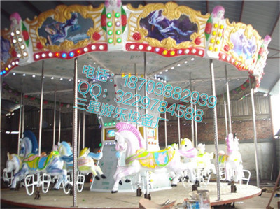 三星游乐设备 专业快速旋转木马，打造欢乐游乐场体验